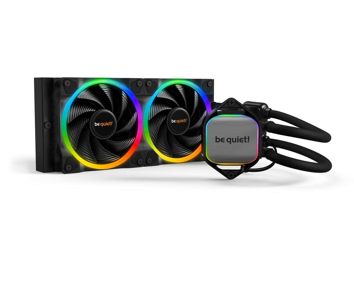 be quiet! Pure Loop 2 FX 240mm AIO Liquid Cooler | 240mm PWM RGB Intel & AMD Compatible Black