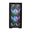 Cooler Master TD300 ARGB Mini Tower PC Case Black | Liquid Cooling Support