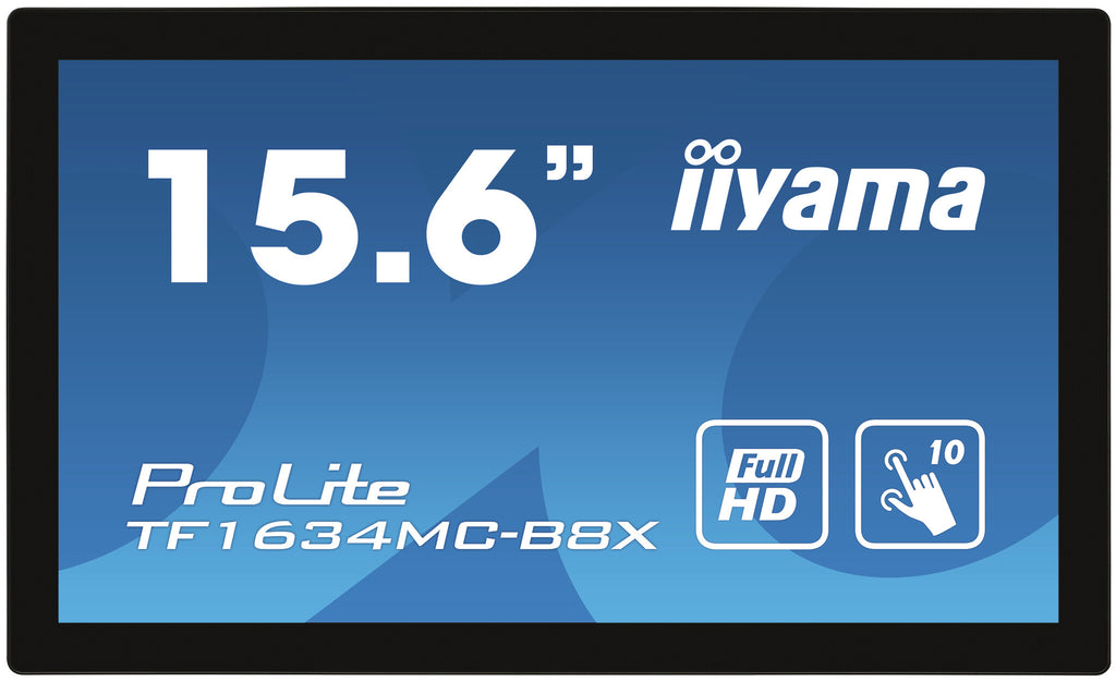 ProLite TF1634MC B8X 16" Full HD Monitor 1920 x 1080 HDMI VGA DP