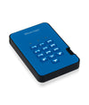 iStorage diskAshur2 1 TB Encrypted External HDD | USB 3.2  Blue