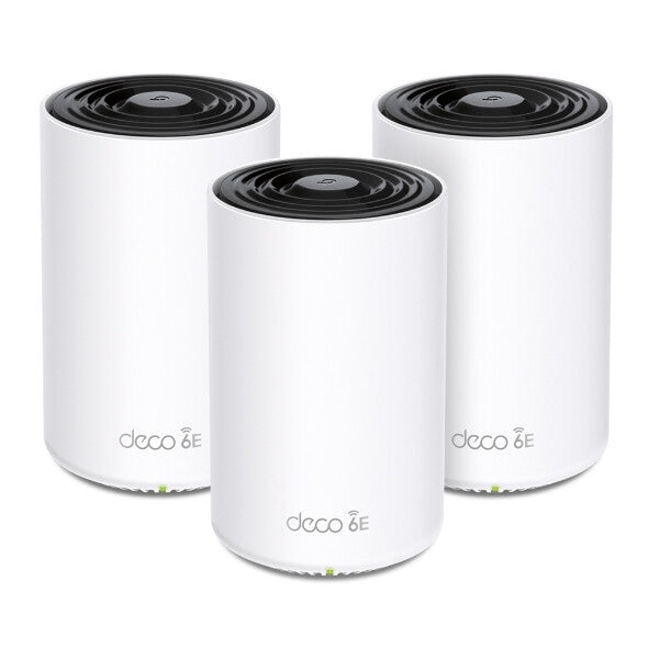TP-LINK AXE5400 Tri-Band Mesh Wi-Fi 6E System Tri-band Wi-Fi 6 Mesh System | 3-Pack, White