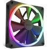 NZXT F140 RGB Case Fan | 140mm 1800 RPM 24.85 CFM RGB Fluid Dynamic Bearing (FDB) Black