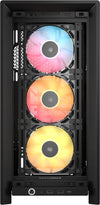 Corsair FRAME 4000D RS ARGB Midi Tower PC Case Black | Liquid Cooling Support