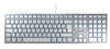 CHERRY KC 6000 SLIM FOR MAC Keyboard | Wired, QWERTY, Silver