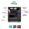 GTR Gaming PC | AMD Ryzen 5 5500 | AMD RX 7600 8GB | 16GB DDR4 RAM | 1TB NVMe SSD | 650W PSU | Windows 11 | ARGB Case | Wi-Fi