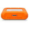 LaCie Rugged Mini 2 TB Encrypted External HDD | USB 3.2  Orange, Silver