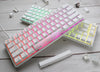 Ducky One3 Pure White Mini Mechanical Gaming Keyboard | Wired, White, Backlit