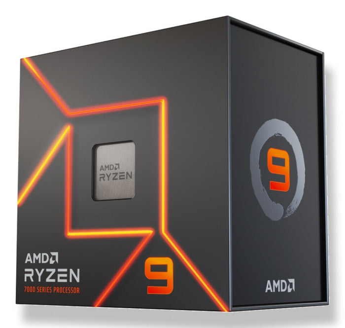 AMD Ryzen 9 7900 12 Core Processor | Socket AM5 | 3.7 GHz | 64MB Cache | AMD Radeon Graphics
