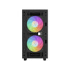 DeepCool CH360 DIGITAL ARGB Micro Tower PC Case Black | Liquid Cooling Support