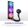 NZXT Kraken Elite 420 RGB Processor All-in-one liquid cooler 14 cm Black 1 pc(s)