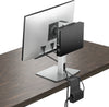 DELL MFS22 68.6 cm (27") Silver, Black Desk
