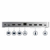 StarTech.com Dual Monitor USB C Docking Station with 60W Power Delivery for Windows Laptops - USB C to HDMI / DVI Dock - USB 3.1 Gen 1 Type C Dock w/ Charging - Thunderbolt 3 Compatible