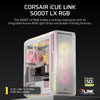 Corsair iCUE LINK 5000T LX RGB Midi Tower PC Case White | Liquid Cooling Support