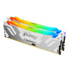 Kingston FURY Renegade  White 32 GB (2x16 GB) DDR5 Memory Kit | CL38, XMP, Heatsink, ARGB