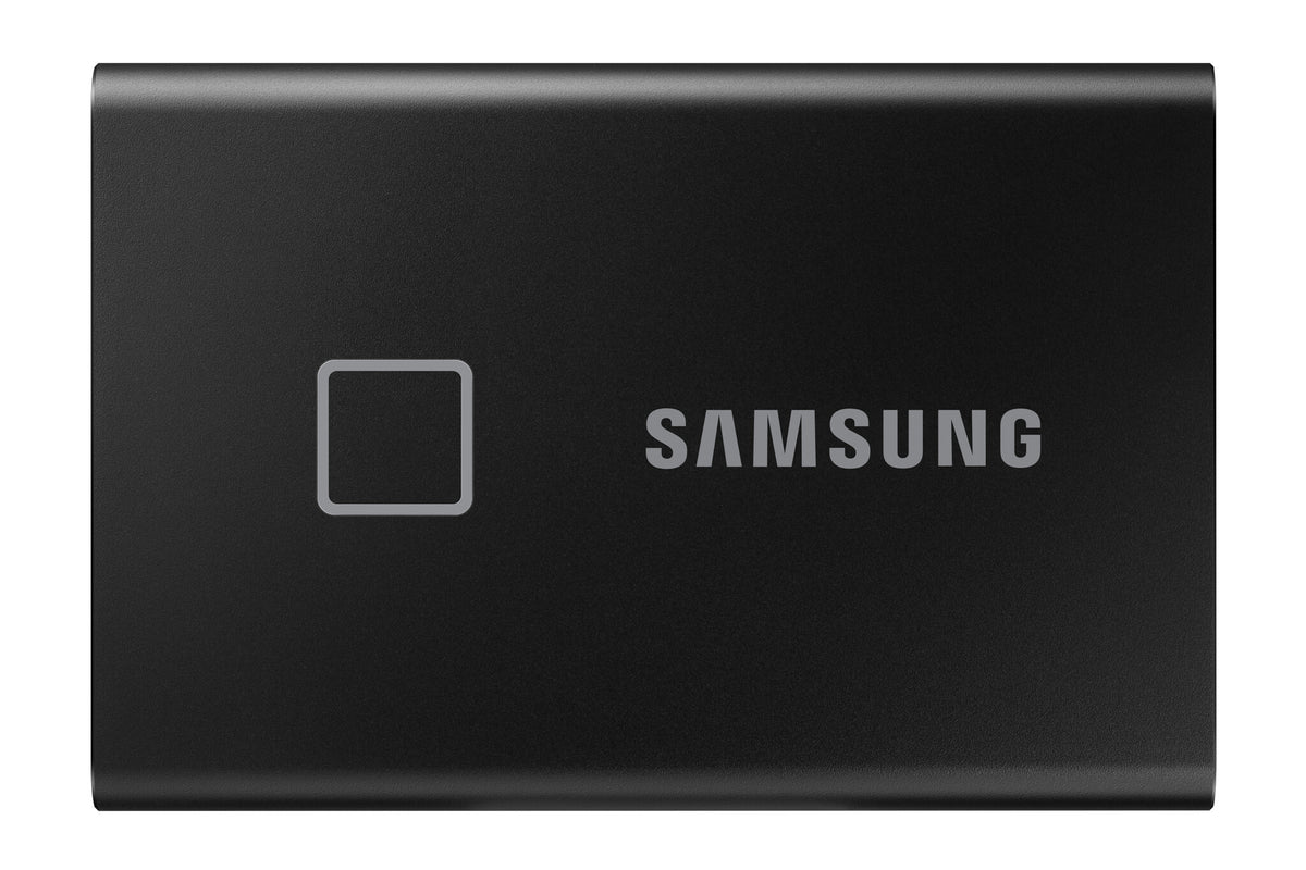 Samsung Portable SSD T7 Touch 2TB - Black 2 TB Encrypted Portable SSD | USB 3.2 Gen 2 Black