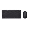 Trust Lyra Keyboard | Wired & Wireless, QWERTY, Black, Mouse Included