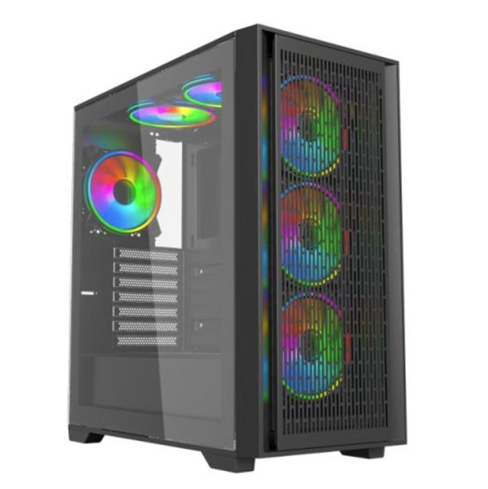 GTR Gaming PC | AMD Ryzen 7 9700X | NVIDIA RTX 5080 16GB | 32GB DDR5 RAM | 1TB NVMe SSD | 750W 80+ Gold PSU | ARGB Liquid Cooling Case | Windows 11 | Wi-Fi