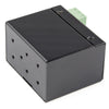 StarTech.com Industrial Fiber to Ethernet Media Converter - 100Mbps SFP to RJ45/Cat6 - Singlemode/Multimode Optical Fiber to Copper Network - 12-56V DC - IP-30/ -40 to +75C