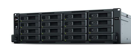 Synology RackStation RS4021XS+ Rack (3U) NAS | 16-bay, HDD & SSD, Intel Xeon CPU, 16 GB GB RAM, 6 x LAN Ports