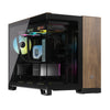Corsair CC-9011286-WW Midi Tower PC Case Black, Walnut | Liquid Cooling Support