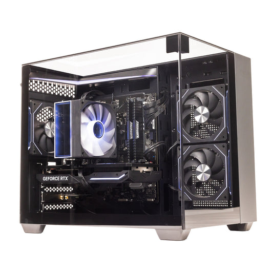 GTR Gaming PC | AMD Ryzen 7 5700X | GeForce RTX 5060 8GB | 32GB DDR4 3600MHz | 1TB NVMe SSD | 600W 80+ Bronze PSU | ARGB Case | Wi-Fi | Windows 11 Home