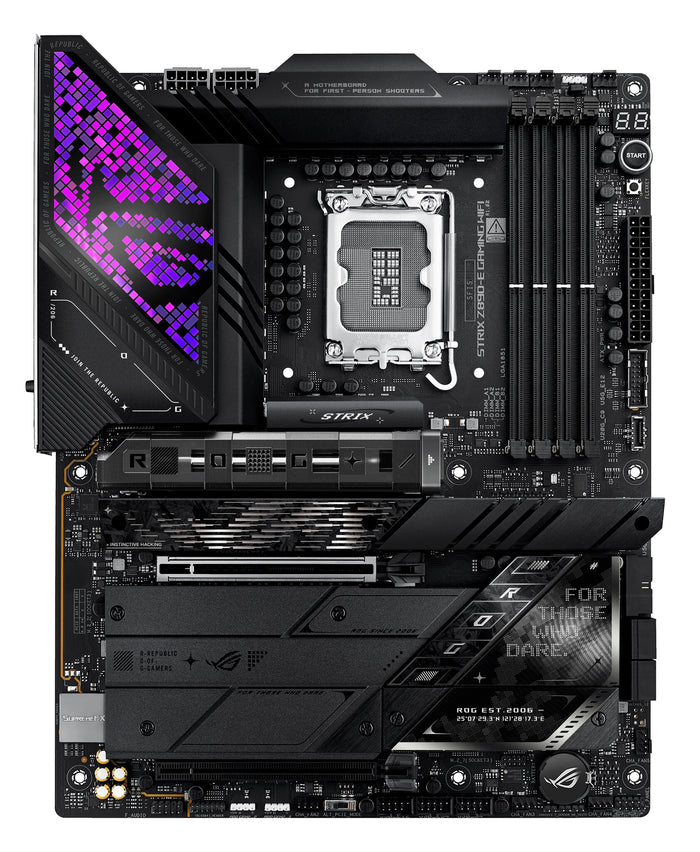 ASUS ROG STRIX Z890-E GAMING WIFI ATX Motherboard | LGA1851 | 4x DDR5 Slots | Wi-Fi 7