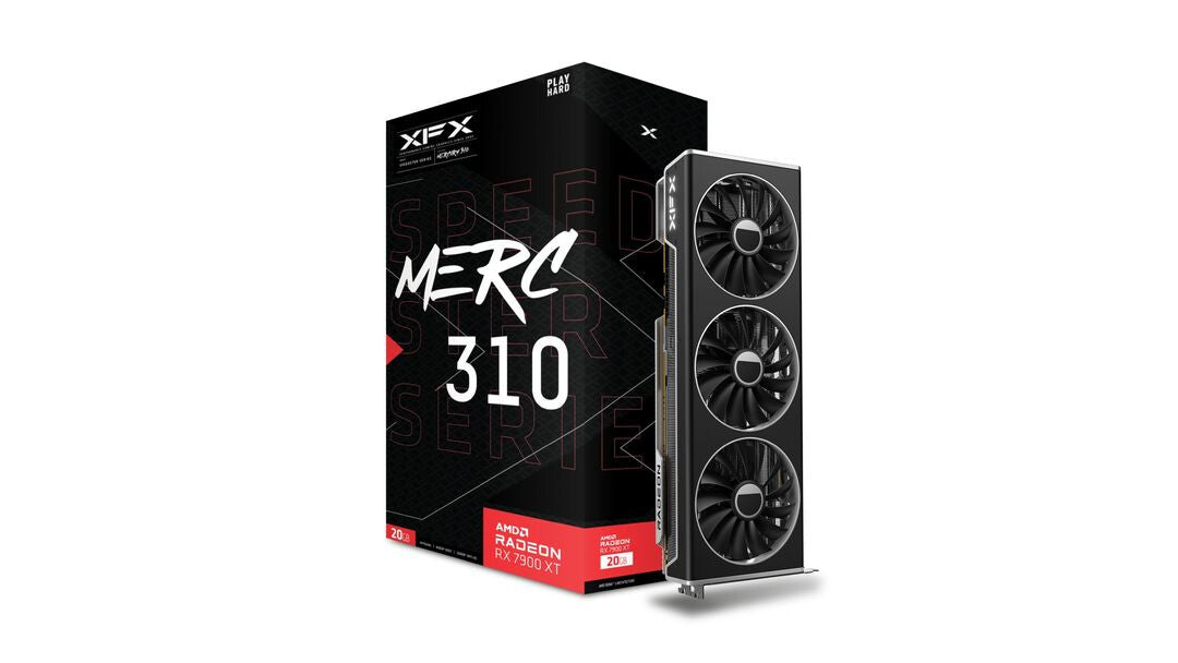 xFx Radeon RX 7900 XT 20 GB GDDR6 Graphics Card | PCIe 4.0 | 3 x DP and 1 x HDMI | Active Cooling