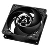 ARCTIC P8 Pressure-optimised Fan | 80mm 3000 RPM 23.4 CFM PWM Fluid Dynamic Bearing (FDB) Black