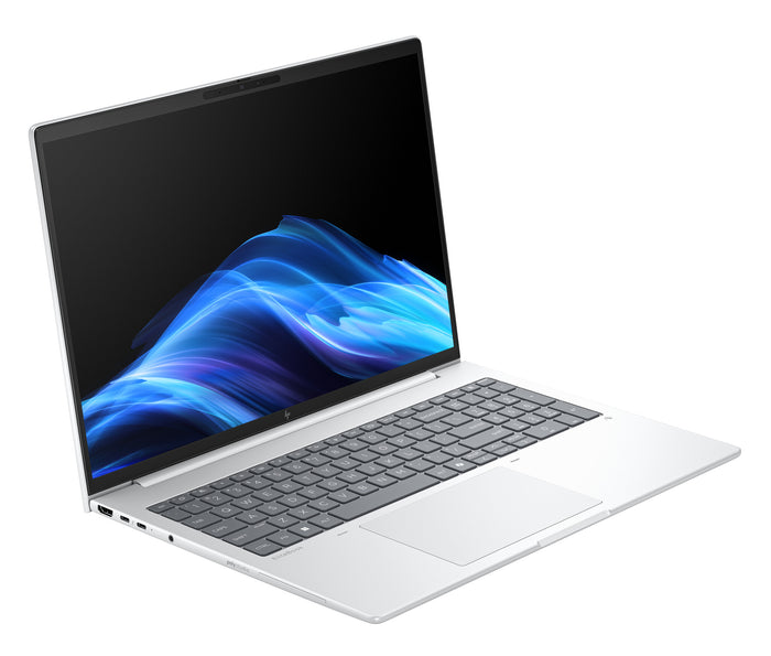HP EliteBook 8 G1i 16 inch Notebook AI PC Wolf Pro Security Edition Intel Core Ultra 7 255U Laptop 40.6 cm (16") WUXGA 16 GB DDR5-SDRAM 512 GB SSD Wi-Fi 6E (802.11ax) Windows 11 Pro Silver