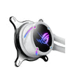 ASUS ROG STRIX LC II 240 ARGB White Edition AIO Liquid Cooler | 240mm 2500 RPM 80.95 CFM PWM RGB White