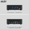 MSI Cubi NUC AI 1UMG Intel Core Ultra 5 125H, Desktop PC, NUC, SFF, Mini Computer, HTPC, (16GB RAM, 512GB Storage, Windows 11 PRO), Intel Graphics/DDR5/Dual ThunderBolt 4/Dual HDMI/Dual LAN/WiFi 6E/BT 5.3/VESA