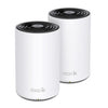 TP-LINK AXE5400 Tri-Band Mesh Wi-Fi 6E System Tri-band Wi-Fi 6 Mesh System | 2-Pack, White