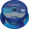 Verbatim Blank Blu-Ray Disc Datalife 6x BD-R 25 GB 25 pc(s)