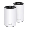 TP-LINK AXE5400 Tri-Band Mesh Wi-Fi 6E System Tri-band Wi-Fi 6 Mesh System | 2-Pack, White