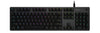 Logitech G G512 CARBON LIGHTSYNC RGB Mechanical Gaming Keyboard with GX Brown switches Gaming Keyboard | Wired, QWERTY, Full-size (100%), Carbon, Backlit