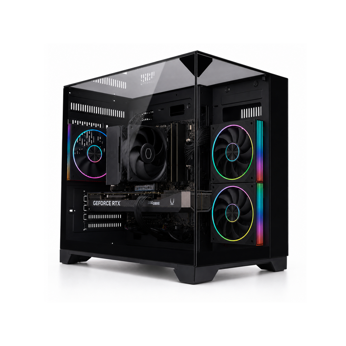 GTR Gaming Monarch | Ryzen 7800X3D | RTX 5070 Ti 16GB | 32GB DDR5 5600 MHz | B650M PG LIGHTNING | 1TB SSD NVMe | 850W Gold PSU | Win 11 Home + WiFi & Bluetooth