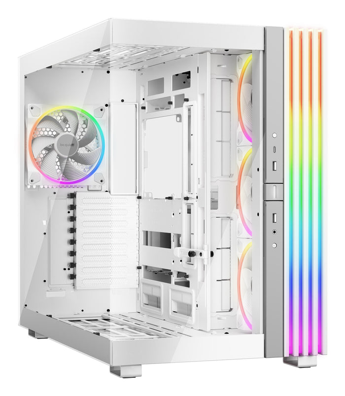 be quiet! LIGHT BASE 900 FX White ARGB Full Tower PC Case White | Liquid Cooling Support