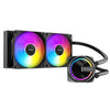 Antec Skeleton 240 Processor All-in-one liquid cooler 12 cm Black