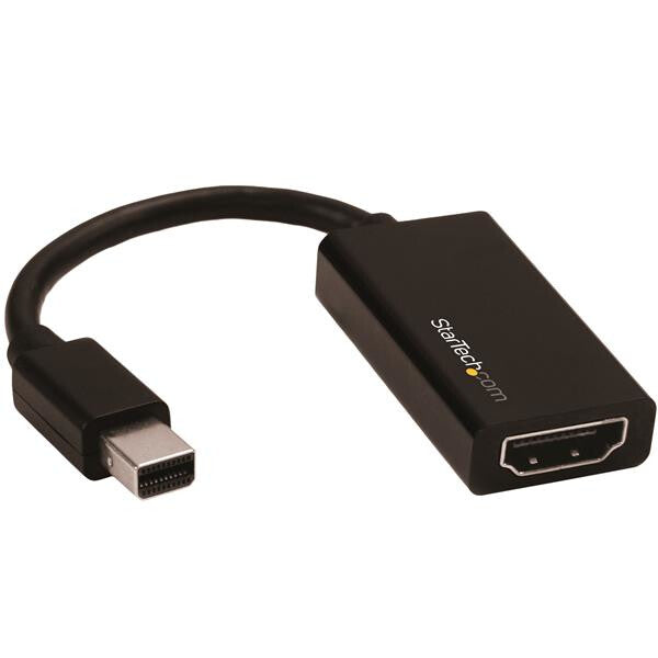 .com Mini DisplayPort to HDMI Adapter Active mDP 1.4 to HDMI 2.0 Video Converter 4K 60Hz Mini DP or Thunderbolt 1 2 Mac PC to HDMI Monitor TV Display mDP to HDMI Dongle