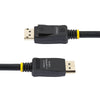 StarTech.com 2m (6.6ft) VESA Certified DisplayPort Cable - 10 Pack - DisplayPort 1.2 Cord with Latches, 4K 60Hz UHD, DP to DP Cable for Monitor, Latching DP Connectors