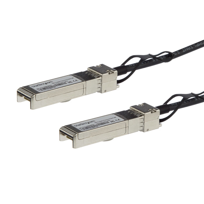 StarTech MSA Uncoded Compatible 3m 10G SFP+ to SFP+ Direct Attach Breakout Cable Twinax - 10 GbE SFP+ Copper DAC 10 Gbps Low Power Passive Transceiver Module DAC