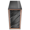 Antec FLUX SE Midi Tower PC Case Black, Wood | Liquid Cooling Support