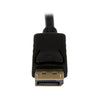 StarTech.com 6ft (1.8m) DisplayPort to DVI Cable - 1080p Video - Active DisplayPort to DVI Adapter Cable - DisplayPort to DVI-D Cable Single Link - DP 1.2 to DVI Monitor Cable Converter