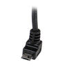StarTech 1m Micro USB Cable - A to Up Angle Micro B