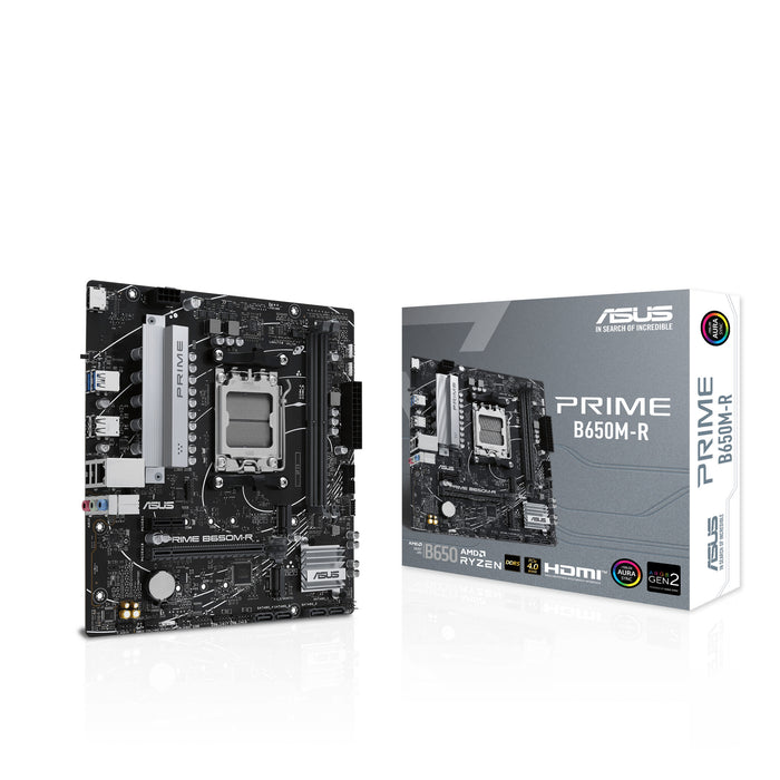 ASUS PRIME B650M-R mATX Motherboard | AM5 | 2x DDR5 Slots