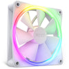 NZXT F120 RGB Case Fan | 120mm 1800 RPM 50.18 CFM RGB Fluid Dynamic Bearing (FDB) White
