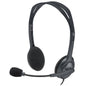 Logitech H111 Headset Wired Head-band Office/Call center Grey