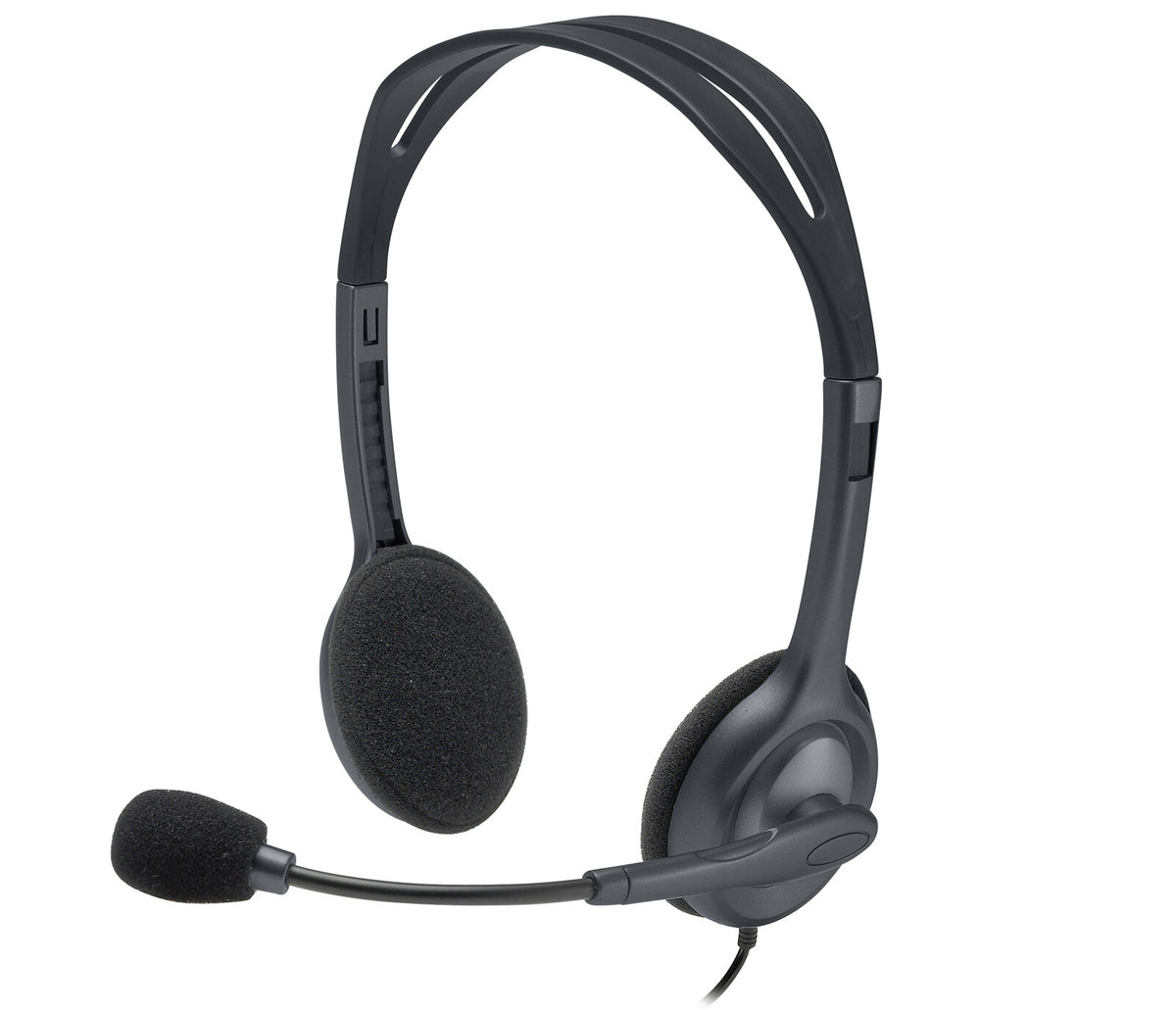 Logitech H111 Headset Wired Head-band Office/Call center Grey