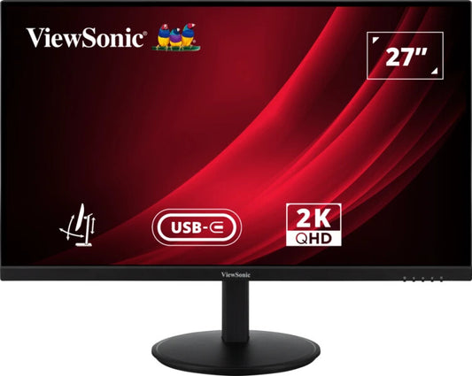 Viewsonic VG Series VG2709-2K-MHDU-2 27" Quad HD Monitor | 2560 x 1440 100Hz USB-C HDMI DP