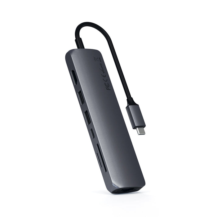 Satechi ST-UCSMA3M interface hub USB 3.2 Gen 1 (3.1 Gen 1) Type-C 5000 Mbit/s Grey